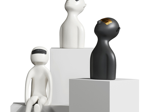 modern figure sculpture