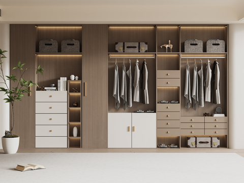 Log style wardrobe