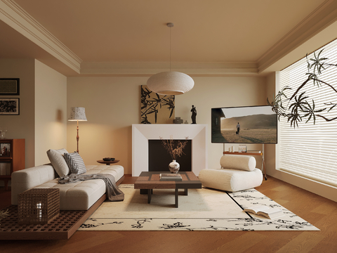 Middle Style Living Room