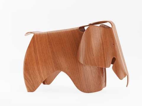 Children's Stool Trojan Horse Elephant Chair