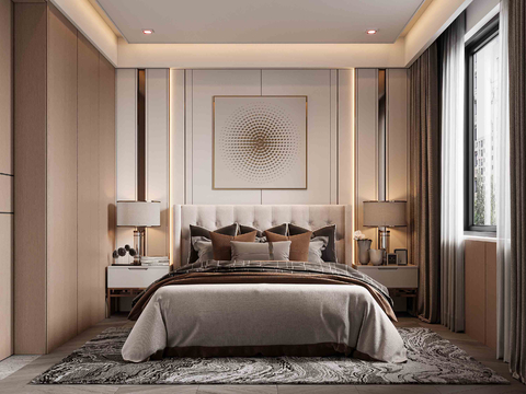 Affordable Luxury Style Bedroom Master Bedroom