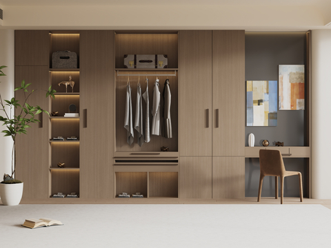 Modern wardrobe all-in-one wardrobe