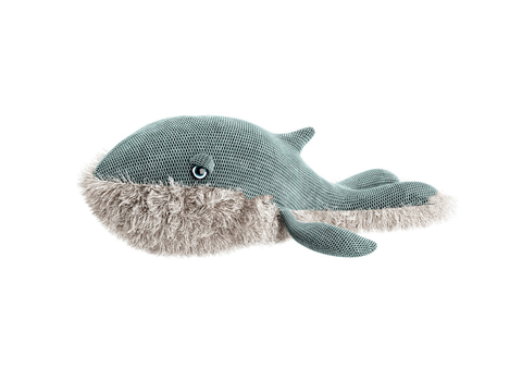 Children's toy whale doll