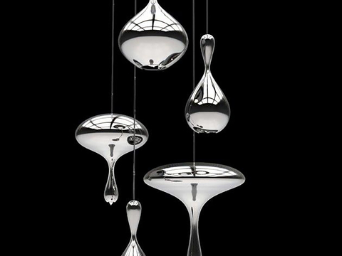 Simple chandelier water drop chandelier