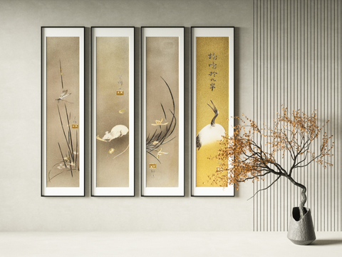 Chinese Hanging Painting Decorative Painting