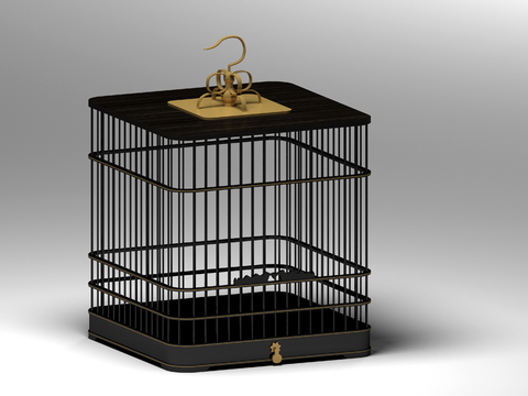 New Chinese-style Small Birdcage Birdcage Ornaments