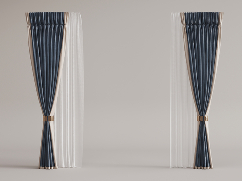 Plain Curtain Screen Curtain