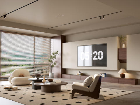 Middle Style Living Room