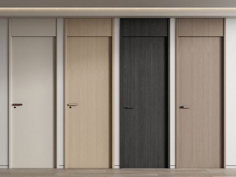 Modern single door top door