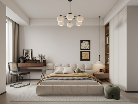 Middle Style Master Bedroom