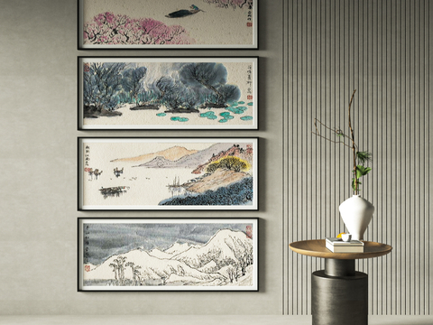 Chinese Hanging Painting Decorative Painting