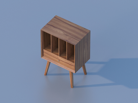 Quiet Bedside Cabinet