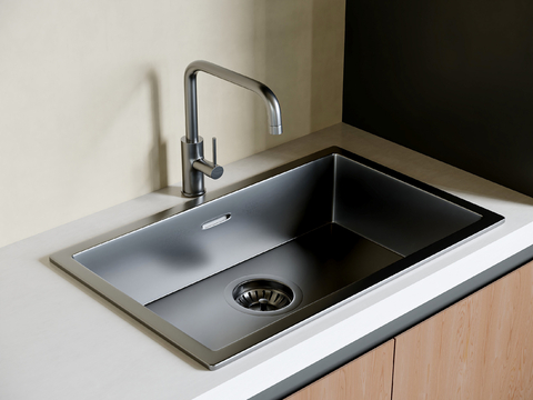 Modern stainless steel sink dish basin