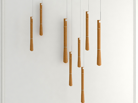 New Chinese Chandelier Bamboo Chandelier