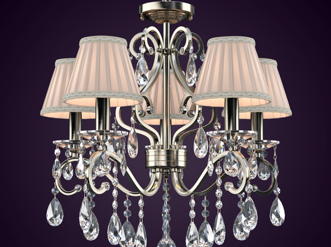 European-style chandelier multi-head chandelier