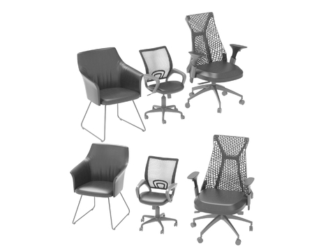 Modern Office Chair Class Front Chair Staff Chair