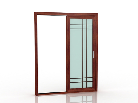 Modern sliding door kitchen bathroom door glass door