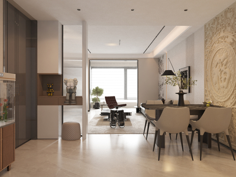 Modern Living&Dining Room