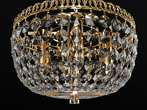 Affordable Luxury Style Crystal Chandelier Hotel Lamp