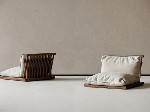 Quiet stool tatami cushion