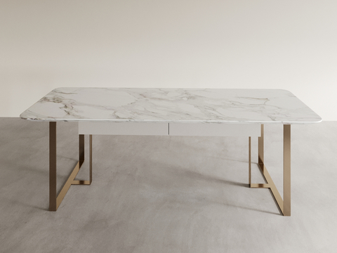 Marble dining table