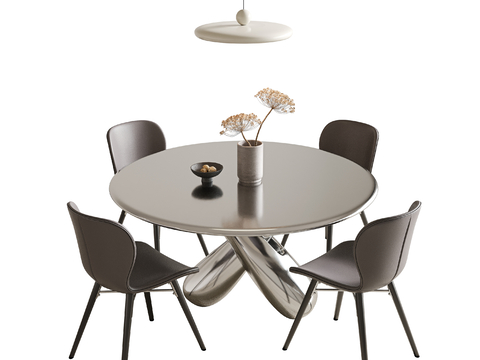 Italian Dining Table and Chair