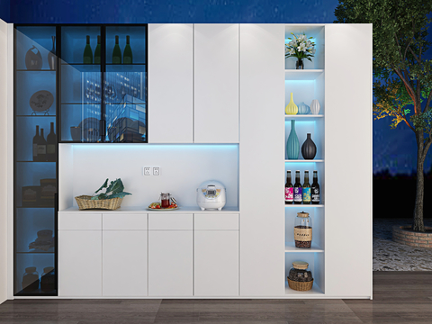 Modern Sideboard Wine Cabinet