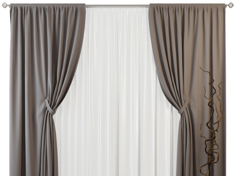 plain curtain window screen