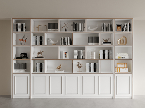 Cream Style bookcase bookshelf