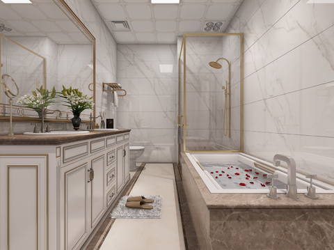 European-style bathroom