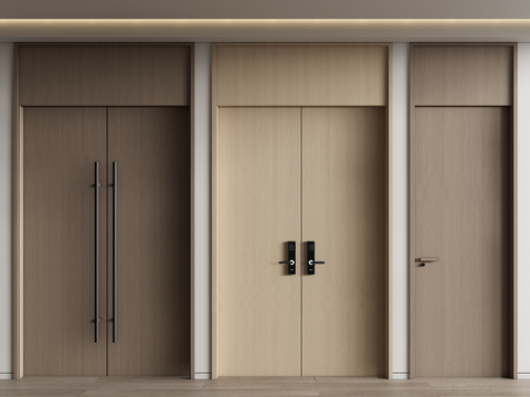 Top door, flat door, double door, single door