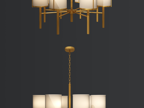 New Chinese Chandelier Multi-head Chandelier