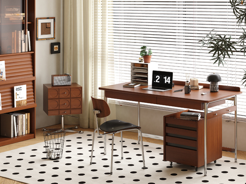 Middle Style Desk Writing Desk