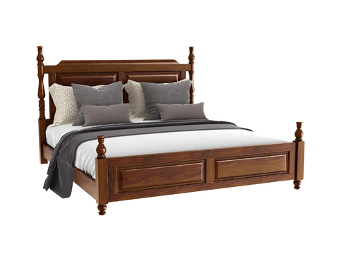 European-style double bed