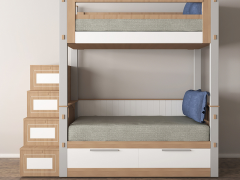 Modern kids Bed High and Low Bed