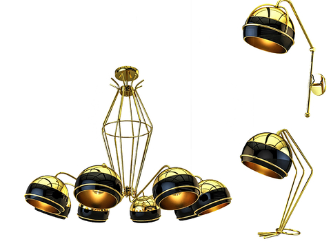 Affordable Luxury Style Chandelier Multi-head Chandelier Table Lamp