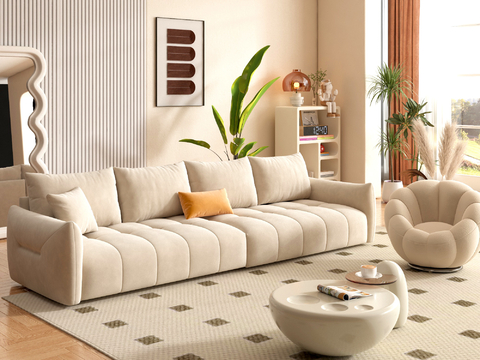 Cream style sofa