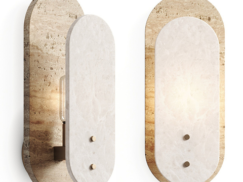 Affordable Luxury Style Wall Lamp Stone Wall Lamp