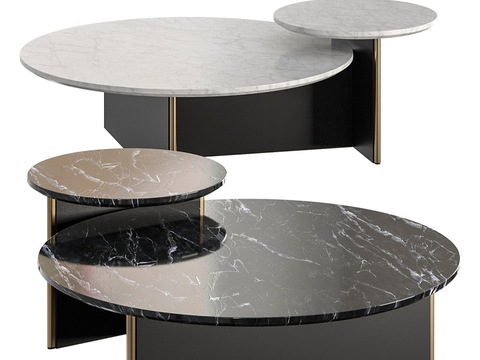 Marble coffee table