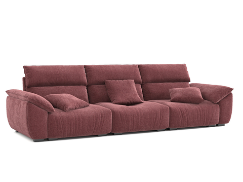 Nordic Three-Person Sofa