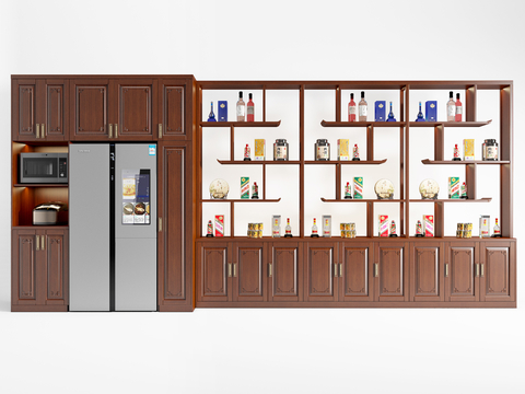 New Chinese Wine Cabinet