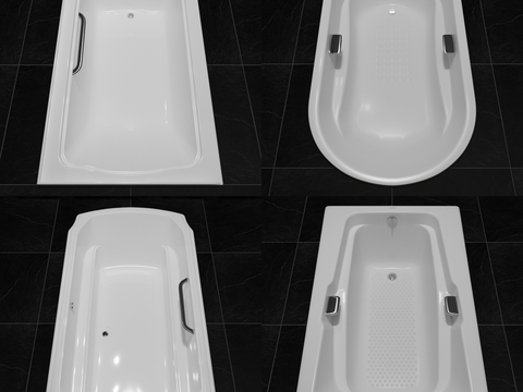 TOTO minimalist bathtub