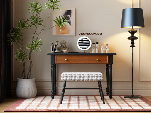 American Dresser Makeup Table