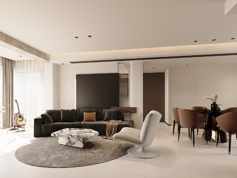 Modern Living&Dining Room