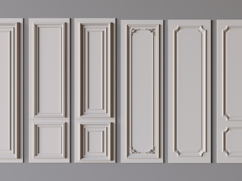 French Panel Wall Trim Panel