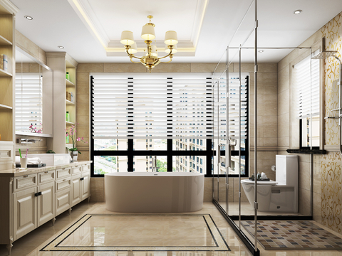 European-style bathroom