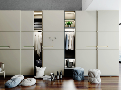 Modern wardrobe