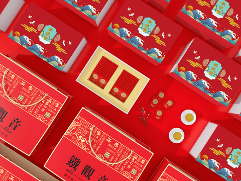 New Chinese Tea Gift Box