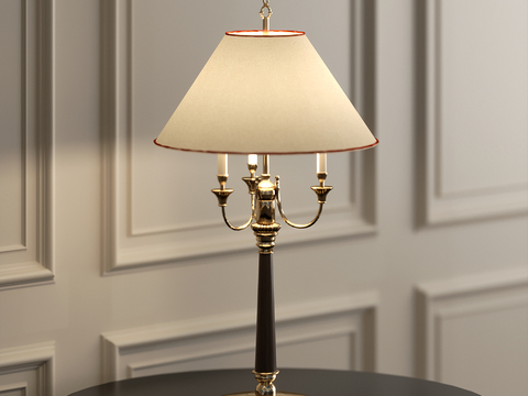 European-style table lamp