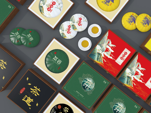 New Chinese Pu'er Tea Gift Box